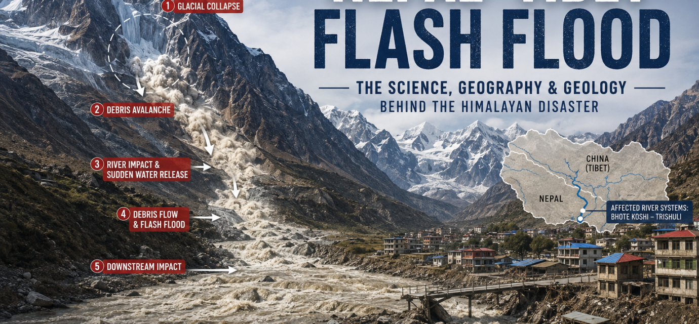 Nepal glacial flood explained